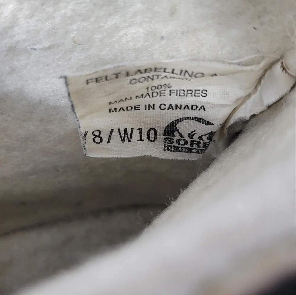 Sorel Vintage Kaufman Canada Boots #548 Size 10